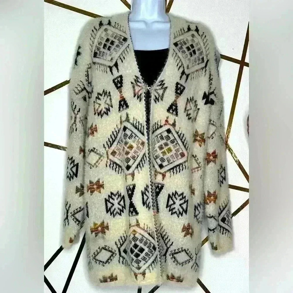 Kamana Boho Aztec Sweater (K14) - Picture 3 of 8